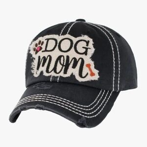 KBETHOS Black and White Dog Mom Hat